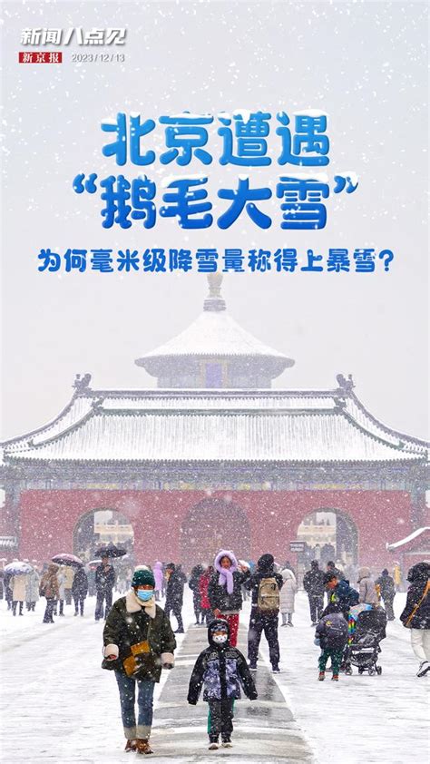 新闻8点见丨北京再迎降雪，为何毫米级降雪量称得上“暴雪”？降雪新浪财经新浪网