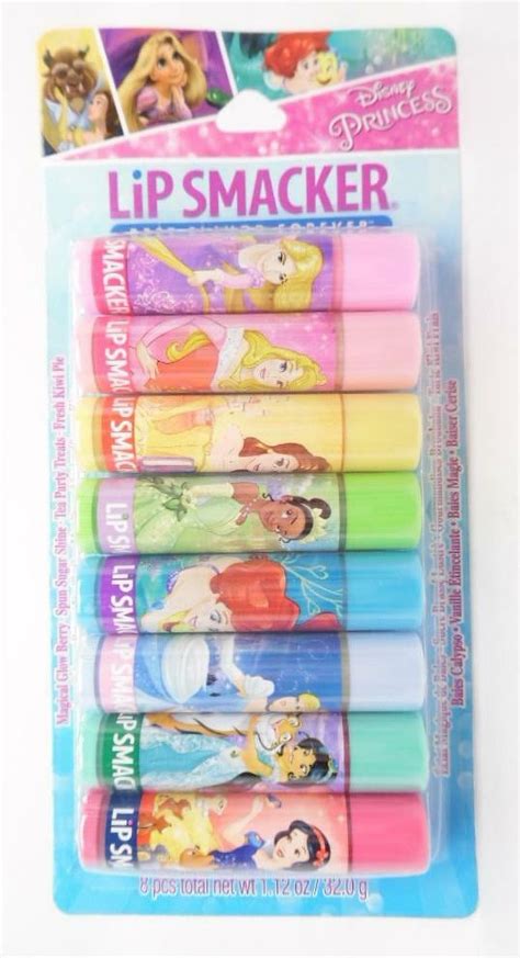 Disney Princess Lip Smackers Party Pack Lip Balm 8pcs