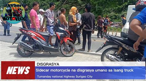 Disgrasya Sa Surigao City Tricycle Nag Bangaan Umano Sa Isang Truck