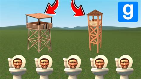 Skibidi Toilet VS Towers Gmod YouTube