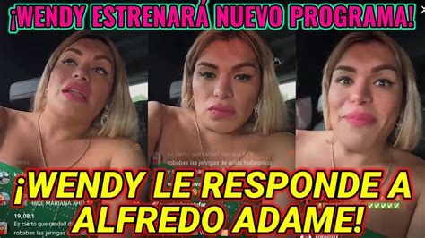 Wendy Guevara En Vivo Responde A Alfredo Adame Estrenar Nuevo