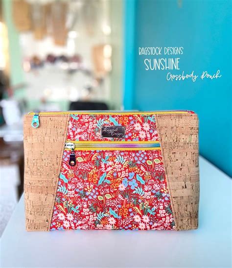 Sunshine Crossbody Pouch Bagstock Sewing Pattern Pdf Sewing Etsy Bag