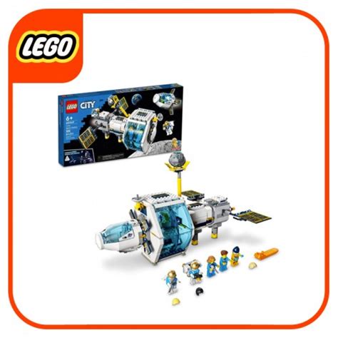 LEGO 60349 City Lunar Space Station Building Kit for Kids