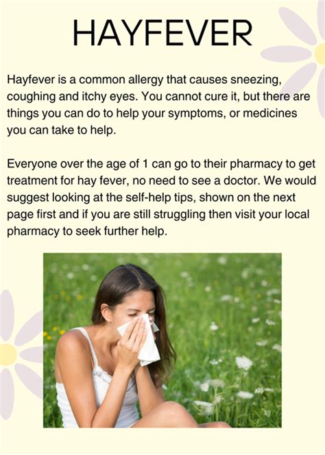 How To Manage Hay Fever This Season Brunel Medical Practice