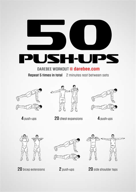 50 Push-Ups Workout