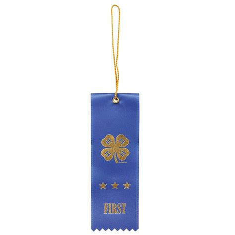 Blue First Place Ribbon – Shop 4-H