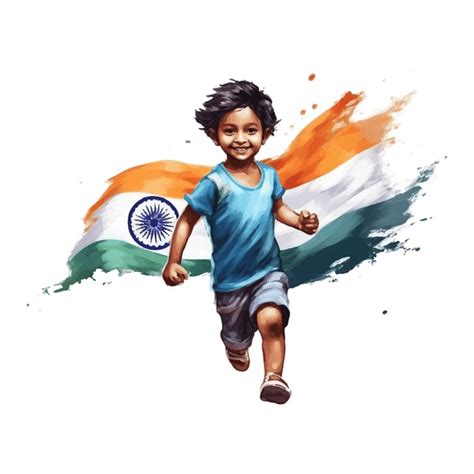 230 Child Indian Flag Drawing Images, Stock Photos, 3D objects, & Vectors | Shutterstock