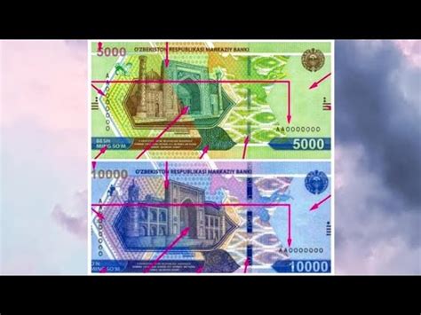 Uzbekistan New And Som Banknotes O Zbekistonda Yangi