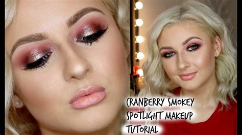 Cranberry Smokey Spotlight Makeup Tutorial Beauty By Becci Youtube