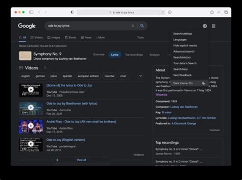 How To Disable Enable Dark Mode On Google