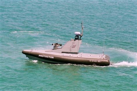 The Protector Unmanned Surface Vehicle (USV) 