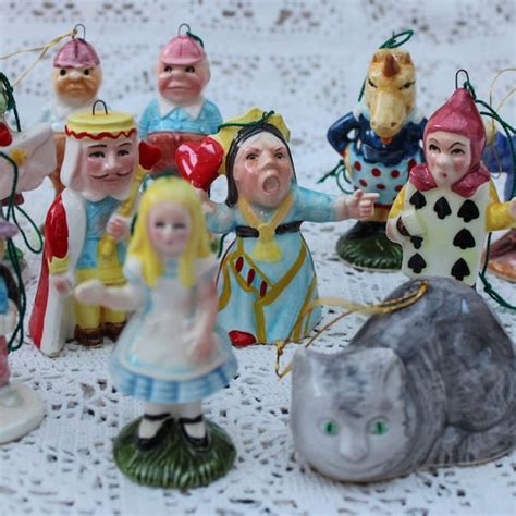 Alice In Wonderland Ornament Etsy