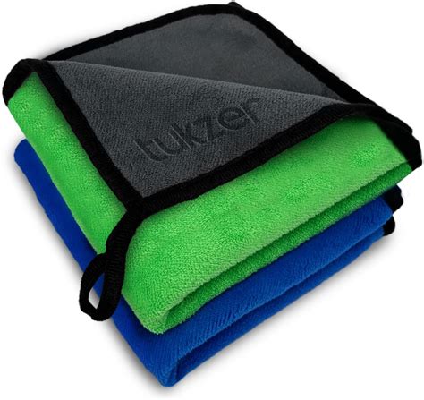 Tukzer Multi Purpose Coral Velvet Microfiber Cloth 2 Pcs 35x75 Cms 500 Gsm Cleaning Kit Cloth