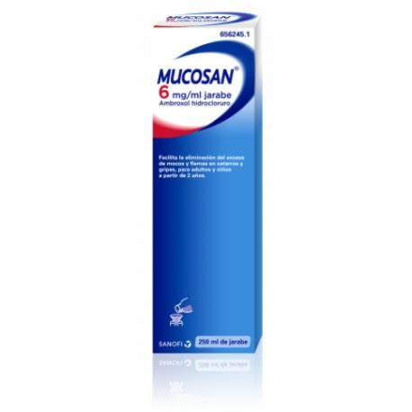 MUCOSAN 6 MG ML JARABE 250 ML Farmacia Ana Victory Puerto Mahon Menorca