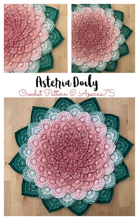 Asteria Doily Crochet Pattern - Crochet & Knitting