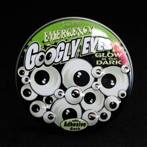 Glow In The Dark Googly Eye Tin