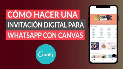 C Mo Hacer Una Invitaci N Digital O Virtual Para Whatsapp En Android