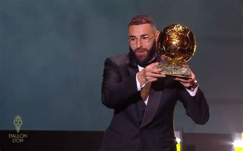 Ballon D R Real Madrid Striker Karim Benzema Wins The Men S