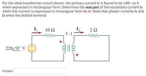 Answered 1 A 1200 240 V Practical Transformer Bartleby