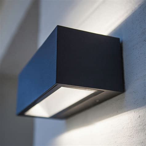 Aplique De Pared Exterior LED Moderno Nomra IP54 Lampara Es