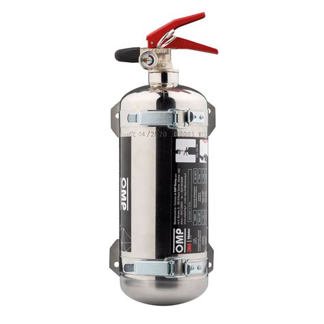 Omp Novec Stainless Steel Fire Extinguisher Cab Autosport