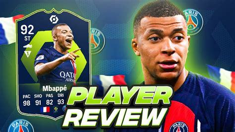 92 Ligue 1 Potm Mbappe Sbc Review Player Of The Month Eafc 24