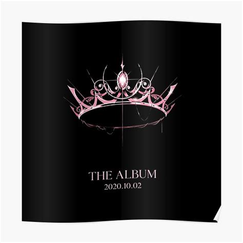 Blackpink Posters - "THE ALBUM" Poster RB0408 - ®Blackpink Store