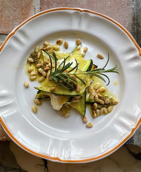 Zucchini And Goat Cheese Stacks Happy Food By Nancy