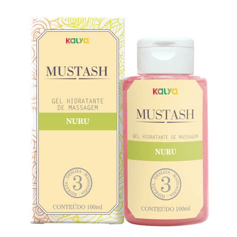 Gel para Massagem Oriental Beijável e Deslizante Mustash Nuru Kalya ml Sex Shop Flower Love
