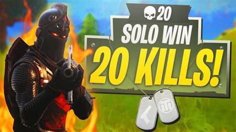 20 Kills And A Win In Fortnite Solo Rank Youtube