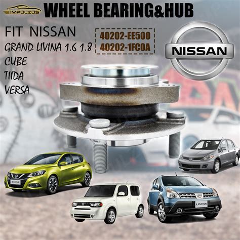 NISSAN FRONT WHEEL BEARING HUB 40202 EE500 Grand Livina CUBE TIIDA