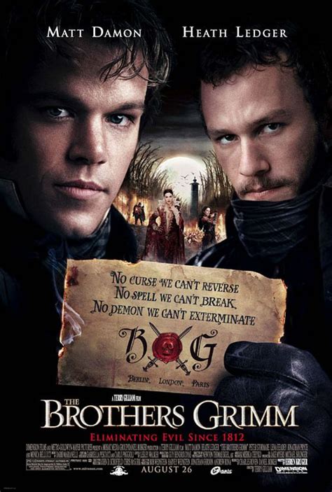 The Brothers Grimm Movie Poster (#1 of 7) - IMP Awards