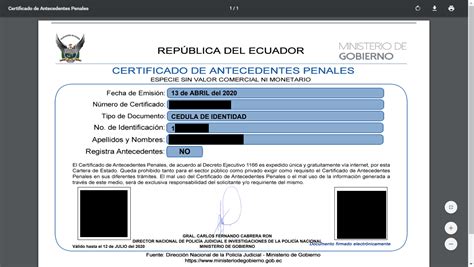 C Mo Generar E Imprimir El Certificado De Antecedentes Penales Paso A