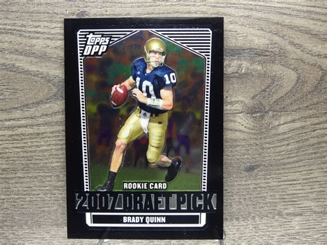 Topps Draft Picks And Prospects Chrome Black Brady Quinn Ebay