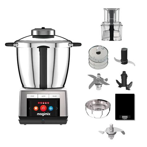 Robot Cuiseur Magimix Cook Expert Premium XL CONNECT 4 0000L Gris