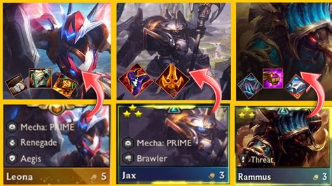 WET DREAM LEONA PRIME RAMMOUS AND JAX 3 STAR TFT SET8 YouTube