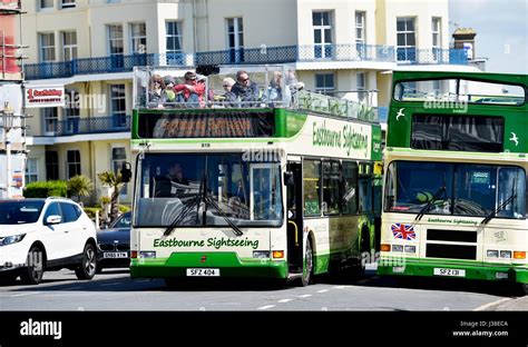 Eastbourne bus hi-res stock photography and images - Alamy