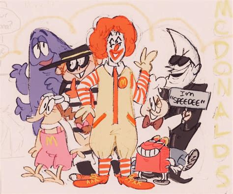 mcdonalds mascots by Editor7 on DeviantArt