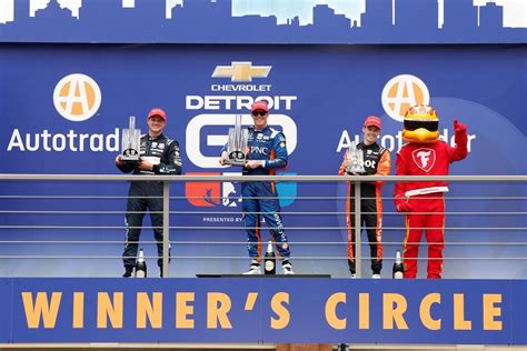 Scott Dixon Wins Indycar Detroit Gp After A Chaotic Street Race