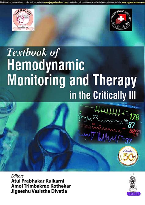 Buy Textbook Of Hemodynamic Monitoring And Therapy In The Critically