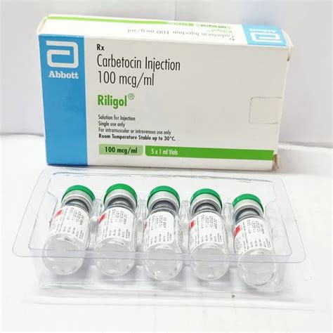 Riligol Carbetocin Injection Abbott India Limited At Rs Box In Nagpur