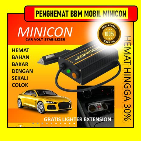 Jual Distributor Resmi Alat Penghemat Bbm Mobil Bmw Minicon Volt