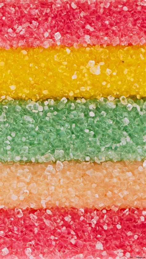 Colorful Sweet And Sour Candy Strips 4k Wallpaper Download