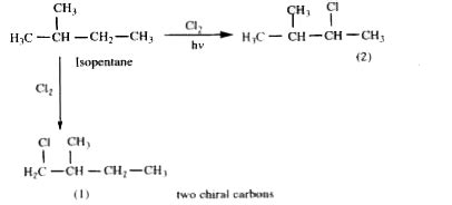 Telugu When Isopentane Is Subjected To Mono Chlorination What Will