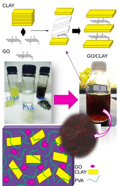 Schematic Illustration Of The Separation Of Nanoplatelets Go Entered