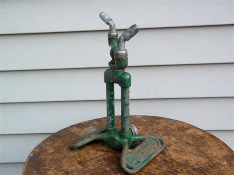 Rain King Lawn Sprinkler Garden Industrial Sculpture Etsy