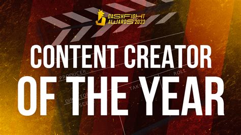 DashFight Awards 2023: Content Creator of the Year | DashFight