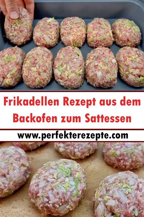 Frikadellen Rezept Aus Dem Backofen Zum Sattessen Schnelle Und