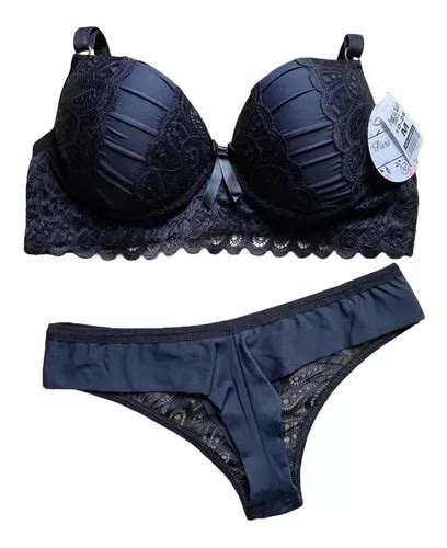 Kit 2 Conjuntos De Lingerie Calcinha Fio Duplo MercadoLivre