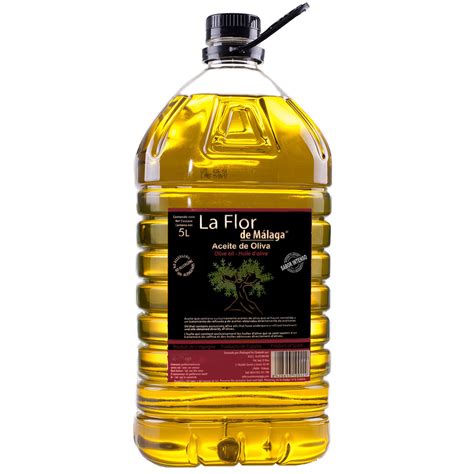 5 litros Aceite Virgen de Oliva Intenso La Flor de Málaga